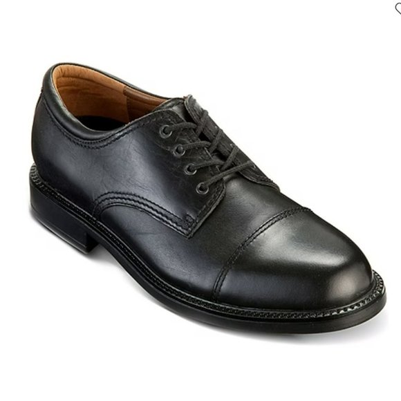 Dockers Black Gordon Cap Toe Oxford Shoes 10.5 W main image 8